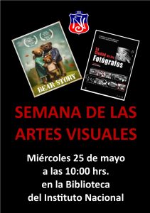 MIÉRCOLES 25 DE MAYO EN LA SEMANA DE LAS ARTES VISUALES | Instituto ...