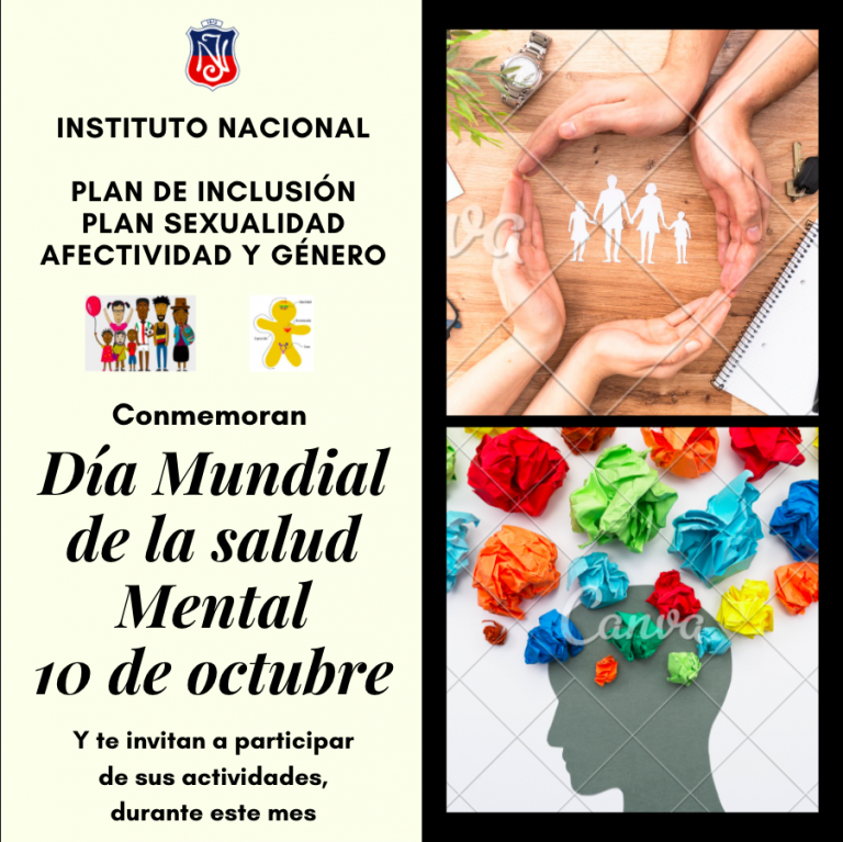 10 De Octubre DÍa Mundial De La Salud Mental Instituto Nacional 7709